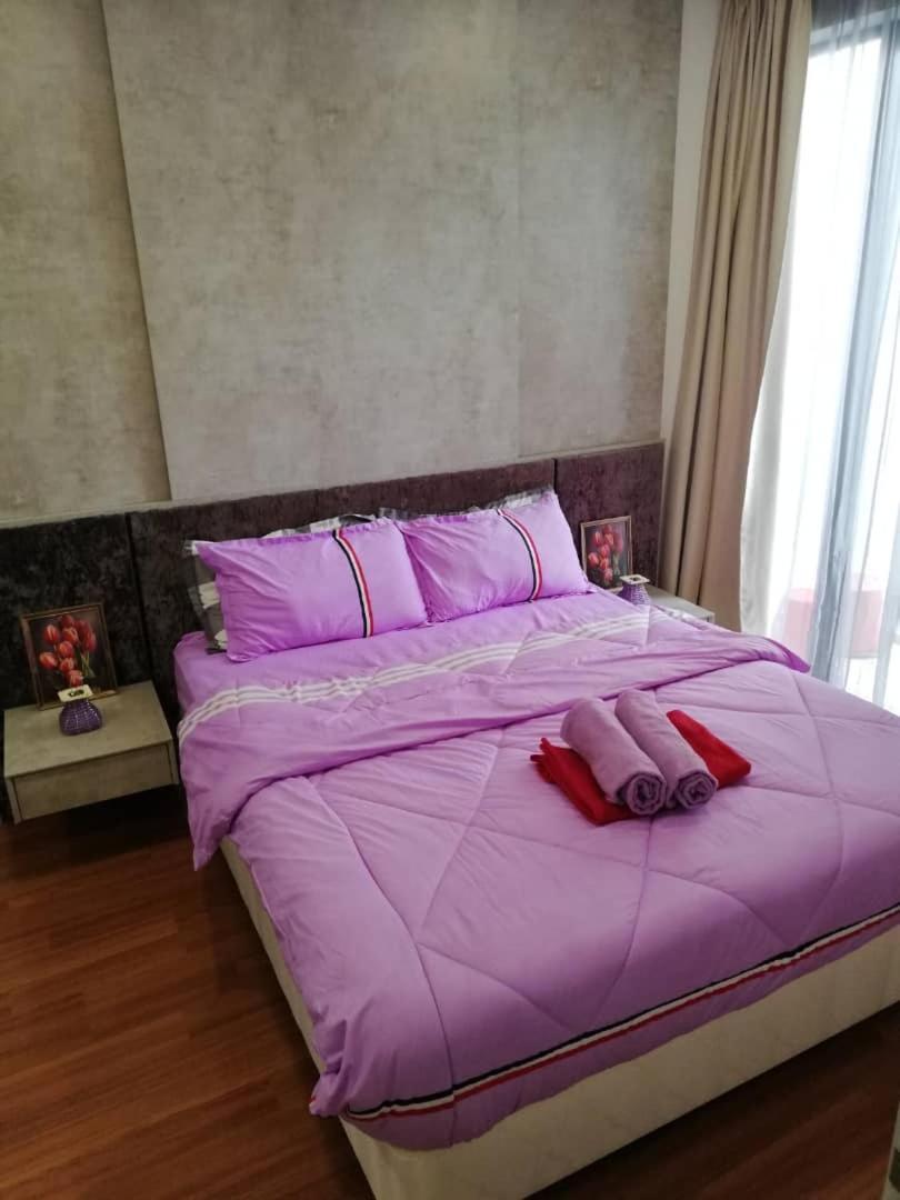 Lavender Suite # Shah Alam I-City Block B Homestay # 2R1B #Free Wifi & Parking Exterior foto